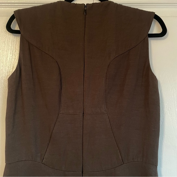 Tom Ford RARE Designer Women’s Sleeveless Olive Midi Dress - EU38 (US4) - Picture 6 of 13